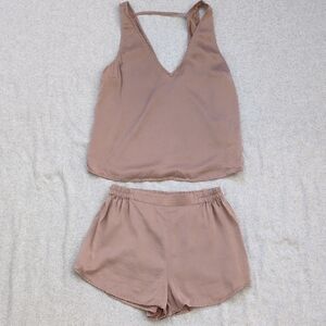 Lunya Women's Tan Sleepwear Set